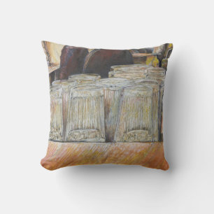 Luminous Equivalent of Passionate Emotions Throw Pillow