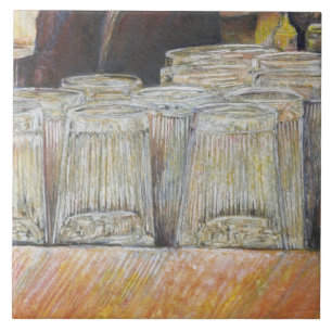 Luminous Equivalent of Passionate Emotions Tile