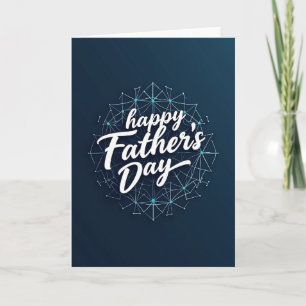 Luminous Fathers Day Card