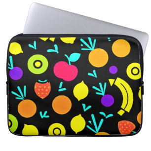 Luminous Fruit Fiesta Laptop Sleeve