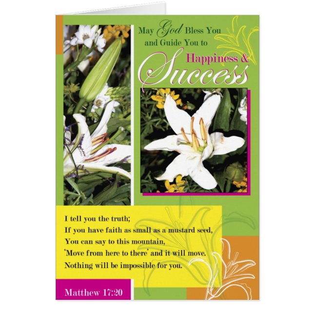 Luminous Lily Success (Front)