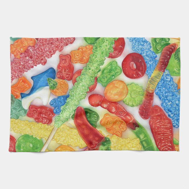 Luminous Lollies Kitchen Towel (Horizontal)