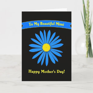 Luminous Mimi Mothers Day Card