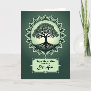 Luminous Mothers Day Tree Card