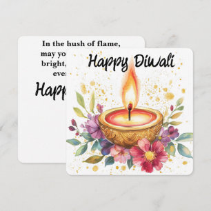 Luminous Offering Diwali  Holiday Card