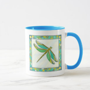 Luminous Pastel Dragonfly by Vanna Lam Mug