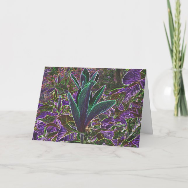 Luminous Rhododendrons Greeting Card (Front)