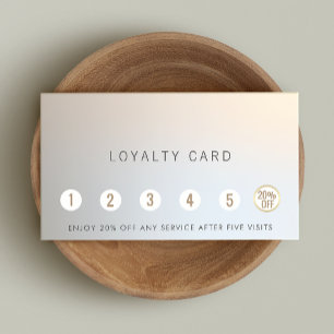 Luminous Script 6 Punch Customer Loyalty