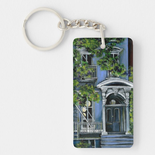 Luminous Shere from Within, New York City Keychain (Front)