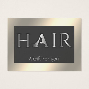 Luminous shiny elegant  HAIR gift certificate