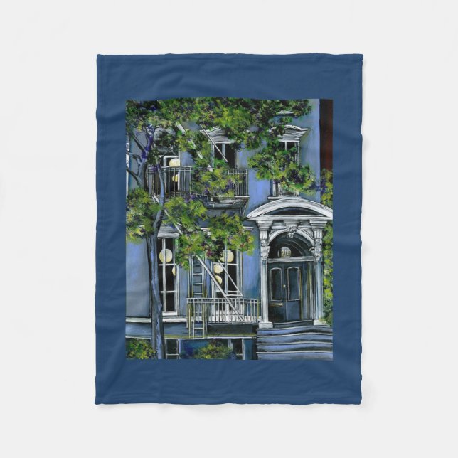 Luminous Spheres from Within Fleece Blanket (Front)