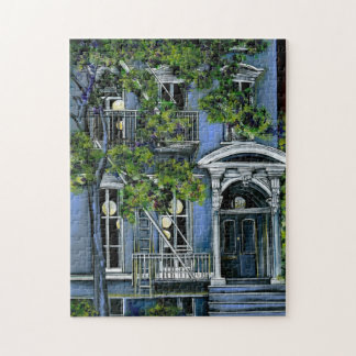 Luminous Spheres from Within Jigsaw Puzzle