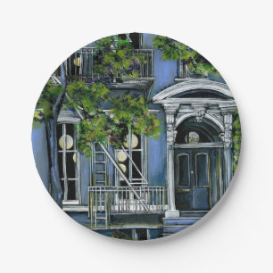 Luminous Spheres from Within Paper Plate