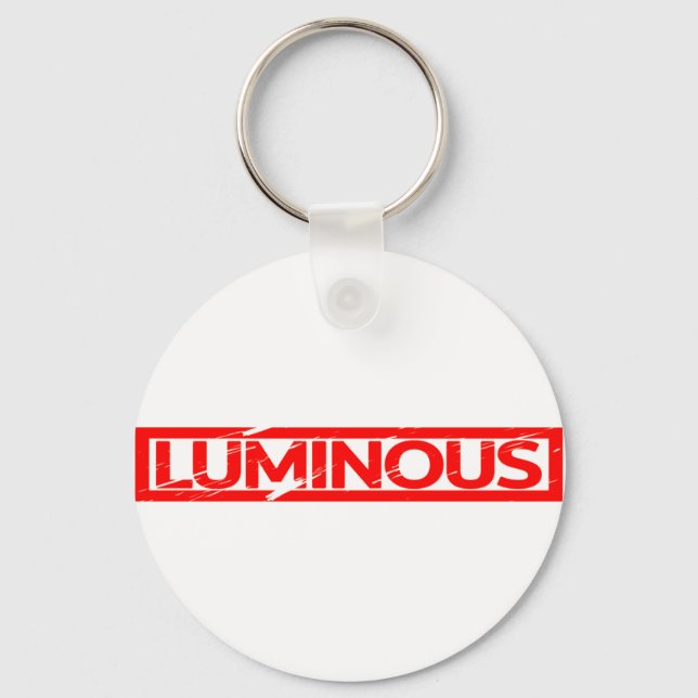 Luminous Stamp Keychain (Front)