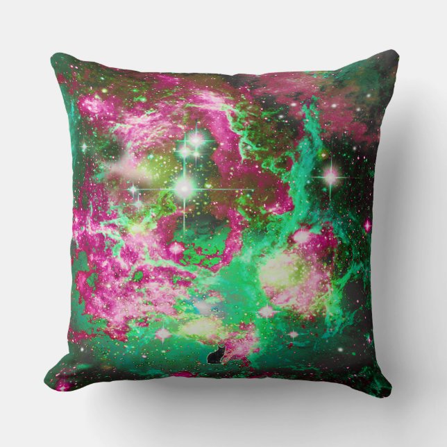 Luminous Star Field Pillow (Front)