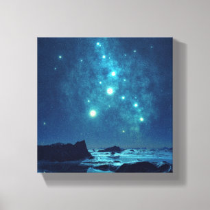 Luminous Stars Canvas Print