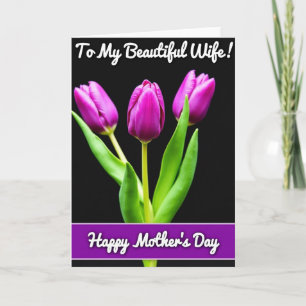 Luminous Stem Mothers Day Card