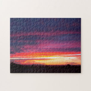 Luminous Sunset Jigsaw Puzzle