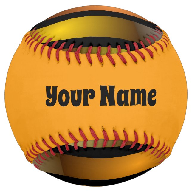 Luminous Tunnel Colourful Graphic Pattern Name Softball (Front)