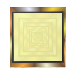 Luminous Tunnel Colourful Trippy Fractal Graphic Notepad