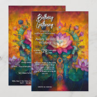 Luminous Unfolding | Lotus Flower Design