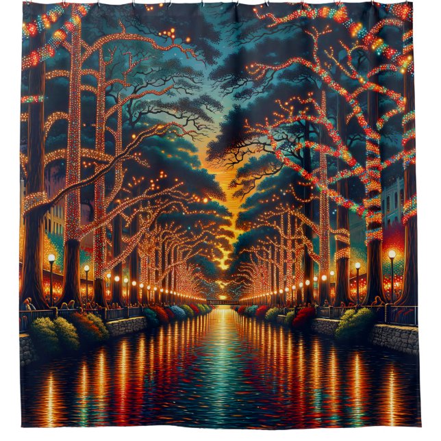 “Luminous Waterway: Riverwalk" (Front)