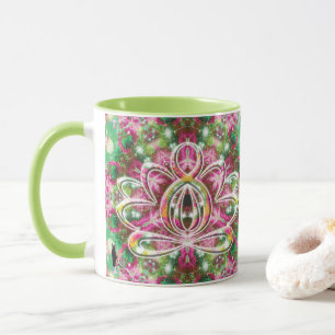 Luminous Zen Lotus Mug