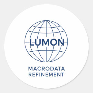 Lumon Macrodata Refinement Classic Round Sticker