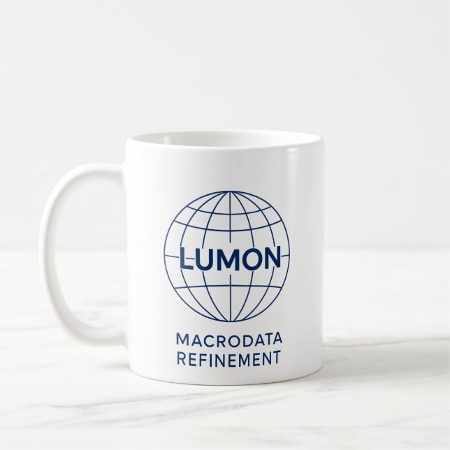 Lumon Macrodata Refinement Coffee Mug (Left)