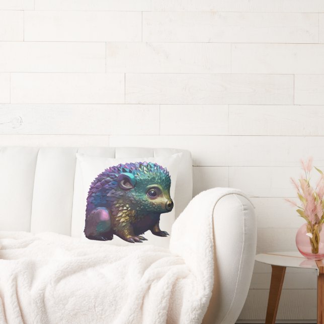 Lumos the Hedgehog Throw Pillow (Couch)