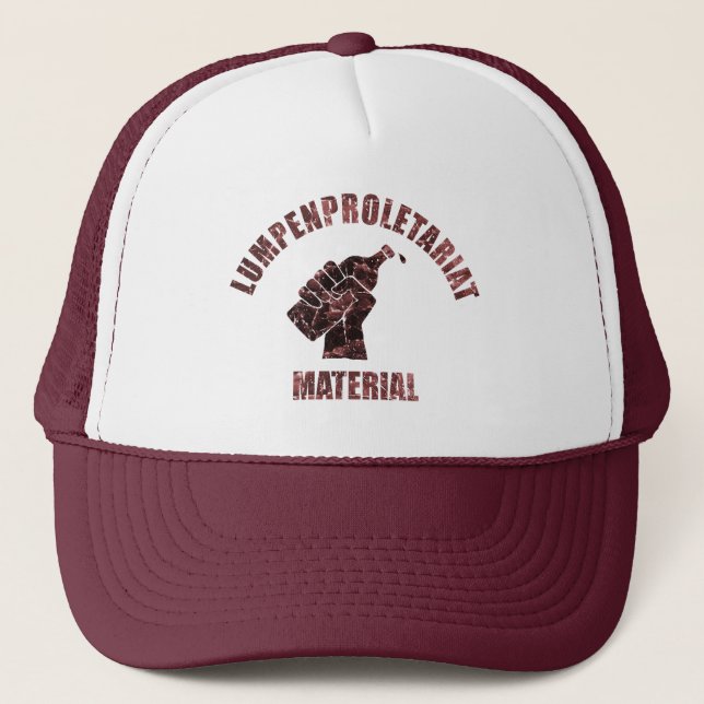 Lumpenproletariat Material Trucker Hat (Front)