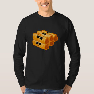 Lumpia Rolls Sunglass Filipino Spring Roll Filipin T-Shirt