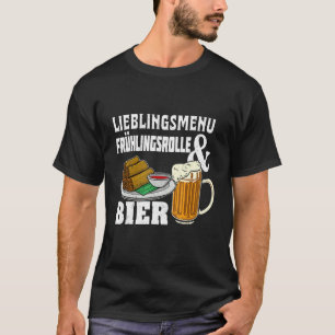 Lumpia Spring Roll Asian Cuisine 11 T-Shirt