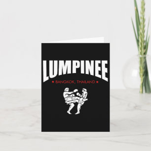 Lumpinee Boxing Stadium Bangkok Thailand Best Dad  Card