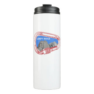 Lumpy Ridge Rock Climbing Carabiner Thermal Tumbler