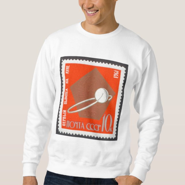 Luna 1 Moon Probe Launched 1959 Sweatshirt (Front)