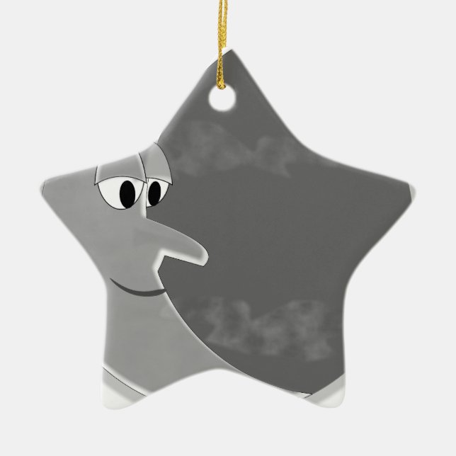 Luna Ceramic Ornament (Front)