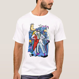 Luna de Tango Cartoon T-Shirt