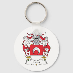 Luna Family Crest Keychain