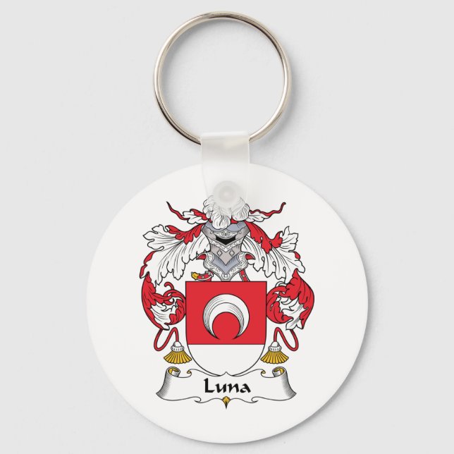 Luna Family Crest Keychain (Front)
