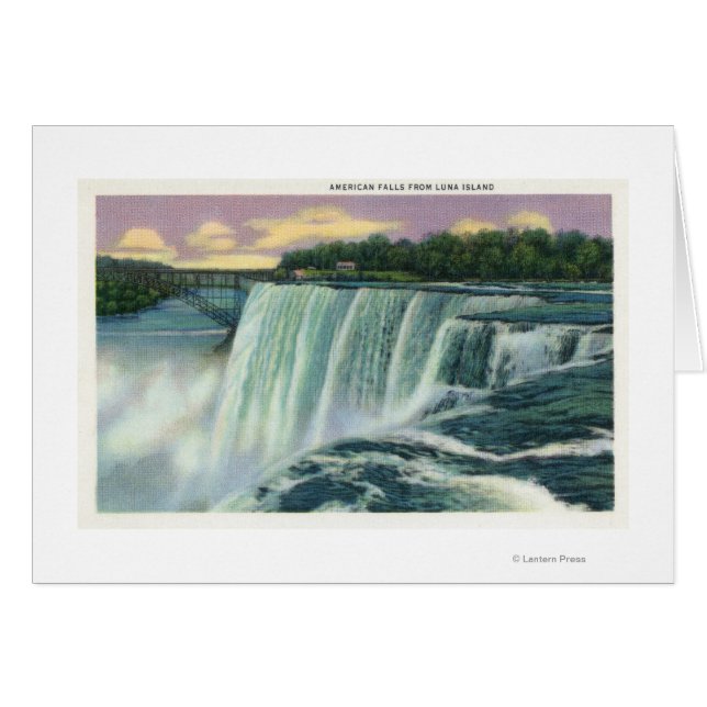 Luna Island View of American Falls (Front Horizontal)