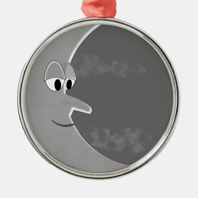 Luna Metal Ornament (Front)