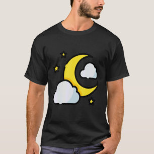 Luna Moon Face Tarot Astrology T-Shirt