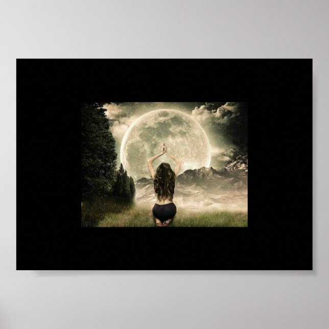 Luna Moon worship poster (Front)