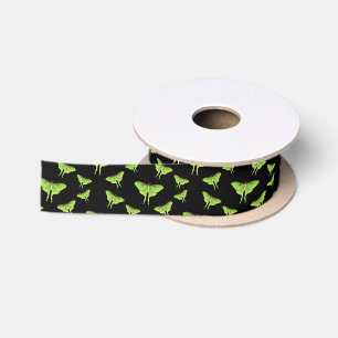 Luna Moth cartoon illustration  Satin Ribbon