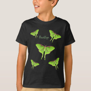 Luna Moth cartoon illustration T-Shirt