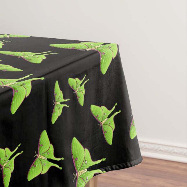 Luna Moth cartoon illustration  Tablecloth (In Situ)