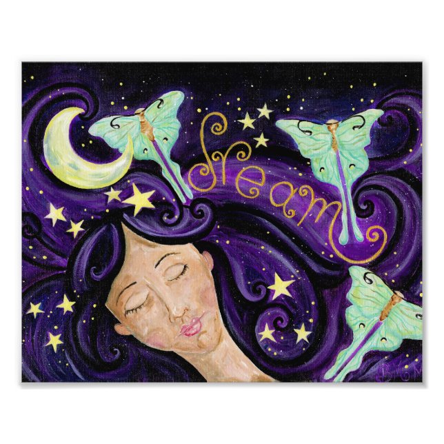 Luna Moth Dream Print (Front)