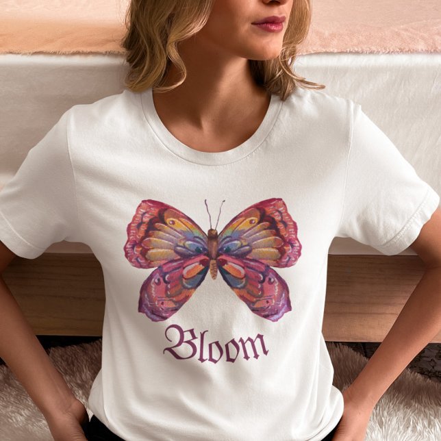 Luna Moth, Floral Moth T-Shirt (Creator Uploaded)
