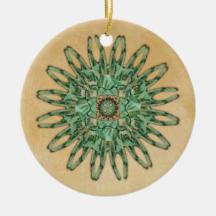 Luna Moth Mandala Ornament